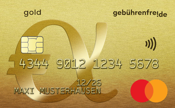 gebuehrenfrei gold card